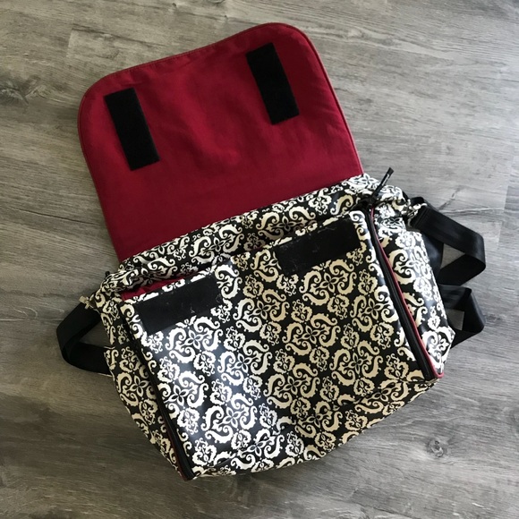 petunia pickle bottom extra large double boxy backpack diaper bag for twins etc - Picture 3 of 8